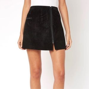Blank NYC Suede Mini Skirt